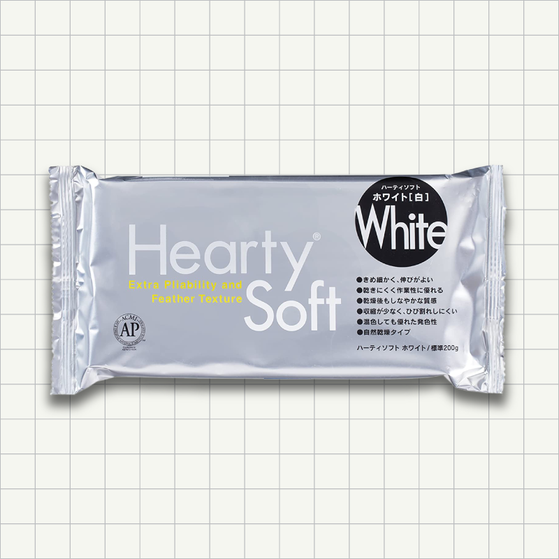 Hearty soft. Глина hearty Soft. Пластика hearty White 200г. Харти софт полимерная глина. Самозастывающая глина hearty.